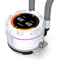 Система жидкостного охлаждения для процессора ID-Cooling Space SL360 XE WHITE - Превью изображения №5 — Интернет-магазин Time-Shop