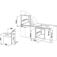 Электрический духовой шкаф GEFEST ДА 602-02 Н1 - Превью изображения №2 — Интернет-магазин Time-Shop