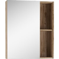  Домино Шкаф с зеркалом для ванной Craft 60 - Превью изображения №2 — Интернет-магазин Time-Shop
