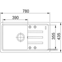 Кухонная мойка Franke Malta BSG 611-78 (белый) - Превью изображения №2 — Интернет-магазин Time-Shop