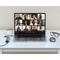 Док-станция Satechi 6-in-1 USB-C Slim Multiport Adapter ST-P6SK (черный) - Превью изображения №4 — Интернет-магазин Time-Shop