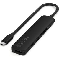 Док-станция Satechi 6-in-1 USB-C Slim Multiport Adapter ST-P6SK (черный) - Превью изображения №3 — Интернет-магазин Time-Shop