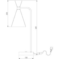 Настольная лампа Bogate's 01109/1 - Превью изображения №2 — Интернет-магазин Time-Shop