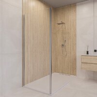 Душевая стенка RGW Z-050-5 352205507-11 (хром/прозрачное стекло) - Превью изображения №3 — Интернет-магазин Time-Shop