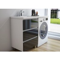  Эстет Тумба Dallas Luxe ФР-00002270 с умывальником Dallas 130 (левая) - Превью изображения №5 — Интернет-магазин Time-Shop