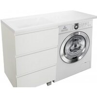  Эстет Тумба Dallas Luxe ФР-00002270 с умывальником Dallas 130 (левая) - Превью изображения №2 — Интернет-магазин Time-Shop