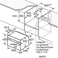 Электрический духовой шкаф Bosch CMG633BS1 - Превью изображения №6 — Интернет-магазин Time-Shop