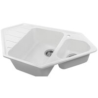 Кухонная мойка Gerhans E10 (белый) - Превью изображения №3 — Интернет-магазин Time-Shop