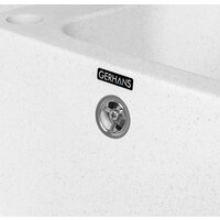 Кухонная мойка Gerhans E10 (белый) - Превью изображения №5 — Интернет-магазин Time-Shop