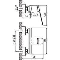 Смеситель AV Engineering AVBEN5-A454-631 - Превью изображения №2 — Интернет-магазин Time-Shop