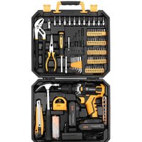 Дрель-шуруповерт Deko DKCD20FU-Li SET 195 063-4135 (с 2-мя АКБ, кейс, набор оснастки) - Превью изображения №2 — Интернет-магазин Time-Shop