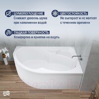 Ванна Lauter Geneva 170x105 2103170R (с ножками) - Превью изображения №3 — Интернет-магазин Time-Shop