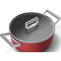 Кастрюля Smeg CKFC2411RDM - Превью изображения №2 — Интернет-магазин Time-Shop