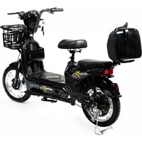 Электроскутер NOVA EC03 (чёрный, без цепи) - Превью изображения №10 — Интернет-магазин Time-Shop