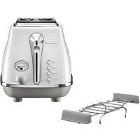 Тостер DeLonghi Icona Capitals CTOC2103.W - Превью изображения №2 — Интернет-магазин Time-Shop