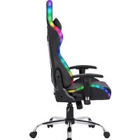 Игровое (геймерское) кресло Defender Ultimate (черный) - Превью изображения №4 — Интернет-магазин Time-Shop