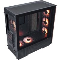 Корпус 1stPlayer WD7 ARGB WD7-BK-4FA7-2FA7R (черный) - Превью изображения №4 — Интернет-магазин Time-Shop