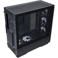Корпус 1stPlayer WD7 ARGB WD7-BK-4FA7-2FA7R (черный) - Превью изображения №3 — Интернет-магазин Time-Shop