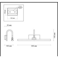 Подсветка для картин Odeon Light Geba 4911/12WL - Превью изображения №4 — Интернет-магазин Time-Shop