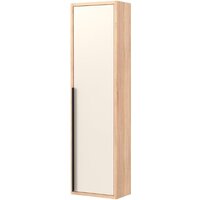 Дабер Шкаф-полупенал 015 СТ15.0.0.18Ч (бежевый/дуб/ручка черная)