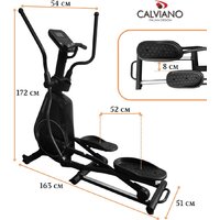 Эллиптический тренажер Calviano Extra (серый) - Превью изображения №19 — Интернет-магазин Time-Shop