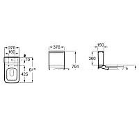 Сиденье для унитаза Roca Inspira A80153200B - Превью изображения №3 — Интернет-магазин Time-Shop