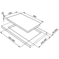 Варочная панель Smeg SRV876AOGH - Превью изображения №2 — Интернет-магазин Time-Shop