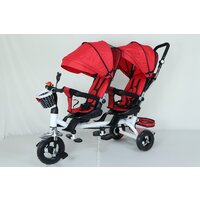 Детский велосипед Nino Двухместный (красный) - Превью изображения №13 — Интернет-магазин Time-Shop