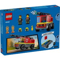 Конструктор LEGO City Пожарная машина с лестницей 60463 - Превью изображения №2 — Интернет-магазин Time-Shop