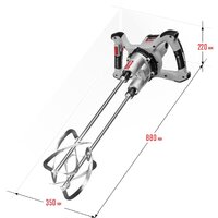 Строительный миксер Зубр МРД-1400 - Превью изображения №2 — Интернет-магазин Time-Shop