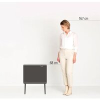 Система сортировки мусора Brabantia Bo Touch Bin 3x11 л (бежевый) - Превью изображения №7 — Интернет-магазин Time-Shop