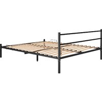 Кровать Князев Мебель Калабрия 1 КЛ1.140.200.Ч (черный муар) - Превью изображения №3 — Интернет-магазин Time-Shop