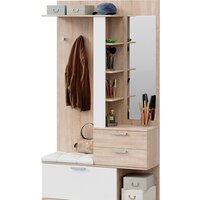 Трия Эрика комбинированная (дуб сонома/белый)