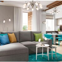 Подвесная люстра Евросвет Ginevra 30280/8 (античная бронза) - Превью изображения №5 — Интернет-магазин Time-Shop