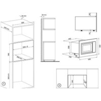 Микроволновая печь Krona Raum 60 WH - Превью изображения №7 — Интернет-магазин Time-Shop