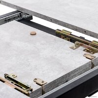 Кухонный стол Мебель Импэкс Leset Капри (цемент/черный) - Превью изображения №5 — Интернет-магазин Time-Shop