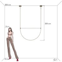 Подвесная люстра LOFT IT Liana 10221/2050 - Превью изображения №8 — Интернет-магазин Time-Shop