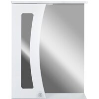 Doratiz Шкаф с зеркалом Селена 55 R 2711.114 (белый, с подсветкой)