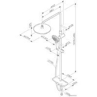 Душевая система  AM.PM Like F0780200 - Превью изображения №8 — Интернет-магазин Time-Shop