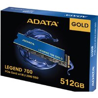 SSD ADATA Legend 700 Gold 512GB SLEG-700G-512GCS-SH7 - Превью изображения №7 — Интернет-магазин Time-Shop