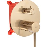 Душевая система  Rea Lungo Matt Gold REA-P6609 - Превью изображения №2 — Интернет-магазин Time-Shop