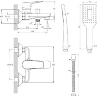 Смеситель Lauter Veris 21CK6028C-126 - Превью изображения №5 — Интернет-магазин Time-Shop