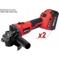 Угловая шлифмашина Yato YT-828295 (с 2-мя АКБ) - Превью изображения №3 — Интернет-магазин Time-Shop