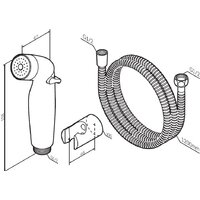Гигиенический душ AM.PM F0202032 - Превью изображения №4 — Интернет-магазин Time-Shop