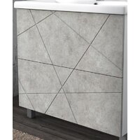  Vigo Тумба под умывальник Geometry 800-0-2 9696 (бетон) - Превью изображения №6 — Интернет-магазин Time-Shop