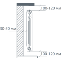 Алюминиевый радиатор Royal Thermo Revolution 500 (14 секций) - Превью изображения №2 — Интернет-магазин Time-Shop