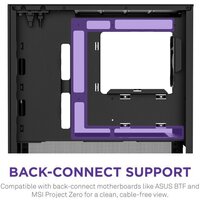 Корпус NZXT H3 Flow CC-H31FB-01 - Превью изображения №7 — Интернет-магазин Time-Shop