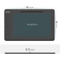 Графический планшет Parblo Intangbo M (черный) - Превью изображения №11 — Интернет-магазин Time-Shop