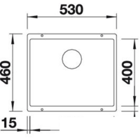 Кухонная мойка Blanco Rotan 500-U (кофе) 521353 - Превью изображения №2 — Интернет-магазин Time-Shop