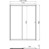Душевая дверь Triton Слайд 120 - Превью изображения №7 — Интернет-магазин Time-Shop